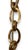 Italian Handblown Faux Alabaster Glass Pendant With Brass Chain and Fittings For Sale - Image 10 of 18