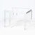 Modernist Rectilinear Translucent Lucite Occasional Side Table For Sale - Image 4 of 12