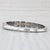 Roberto Coin 0.33ctw Diamond Capri Bangle Bracelet 18k White Gold 6 For Sale - Image 4 of 8