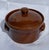 American 1970's Vintage Pearsons of Chesterfield Brown Glazed Stoneware Casserole Dish With Lid For Sale - Image 3 of 9