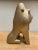 2010s Large Gold Baboon Figural Decor Accent For Sale - Image 5 of 11