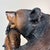 1950s Hokkaido Kibori Kuma Bear Carving in Wood, Japan, 1950s For Sale - Image 5 of 16
