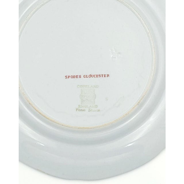 1920 Spode Gloucester Bread & Butter Plates - Set of Fourteen For Sale In San Francisco - Image 6 of 7