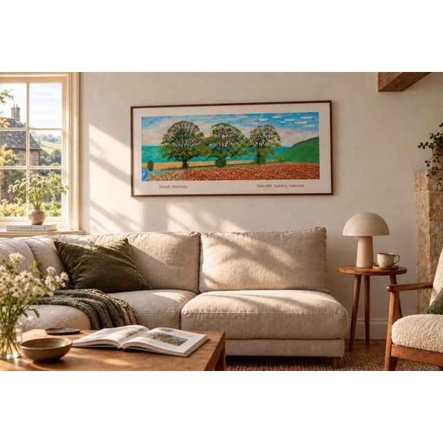 Contemporary David Hockney (1937-2026), Autumn Trees Near Thixendale, 2008, Copyright David Hockney, Printed in the Uk For Sale - Image 3 of 11