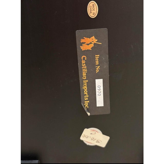 Chinoiserie Late 20th Century Pagoda Decorative Box by Castilian Imports For Sale - Image 3 of 12