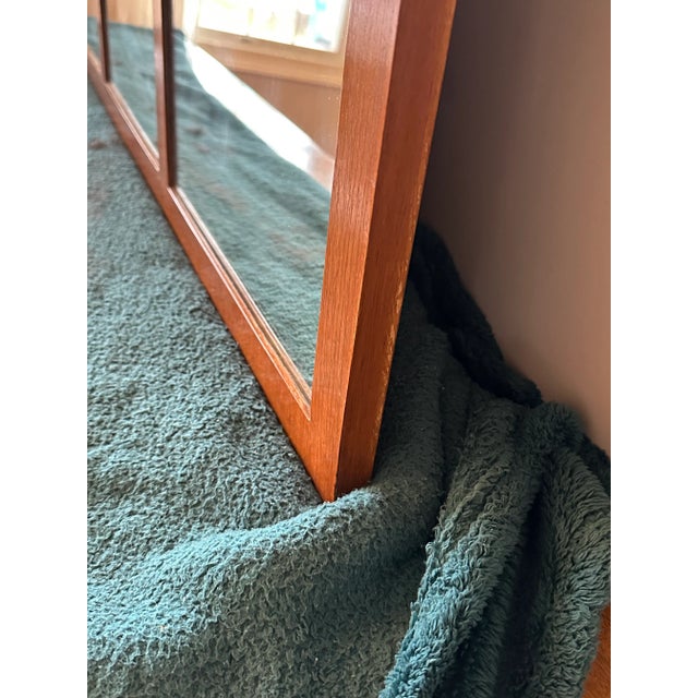 1950s t.h. Robsjohn-Gibbings Arch Coliseum Wall Mirror for Widdicomb For Sale In Philadelphia - Image 6 of 9