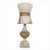 Art Deco Style Alabaster Lamp For Sale