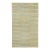 Galerie Shabab Collection Mid-20th Century Handmade Turkish Flatweave 6' X 9' Accent Rug in Straw and Grey For Sale