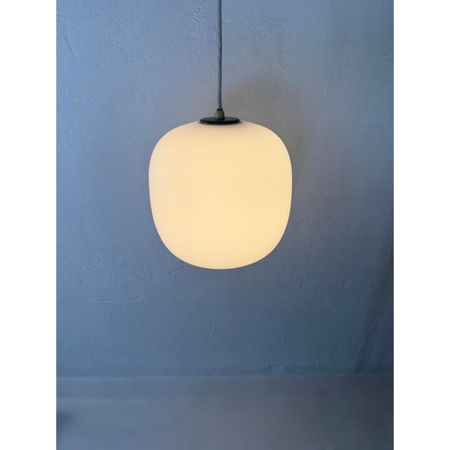 Original Danish Radiohus pendant lamp, designed by renowned Danish modernist architect Vilhelm Lauritzen for Louis...
