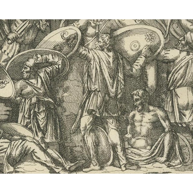 Montfaucon, Siege Scene with Overlapping Shields at a Wall, Trajans ...