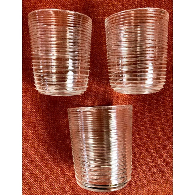 1990s Hand Blown Glasses, Set of 3 For Sale - Image 5 of 6