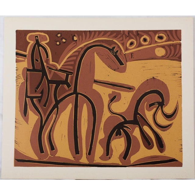 Pablo Picasso, Picador and Bull, Etching For Sale - Image 4 of 4