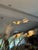 Vintage Mid-Century Brass Glass Floor Lamp Murano For Sale - Image 10 of 14
