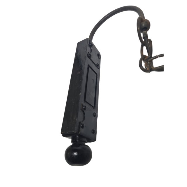 Black Vintage Wall Lamp, Poland, 1970s For Sale - Image 8 of 11