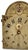 Antique American Hand Painted Wood Grandfather Clock Dial by Connecticut Maker Silas Hoadley - Circa Very Early 1800s For Sale - Image 10 of 18