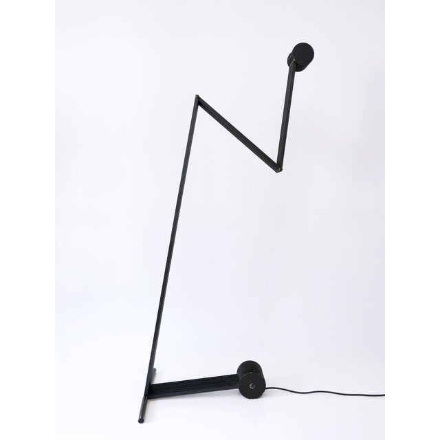 Contemporary Adjustable Floor Lamp Metri by Bernhard Bartels for Basis Designleuchten, 1990s For Sale - Image 3 of 18