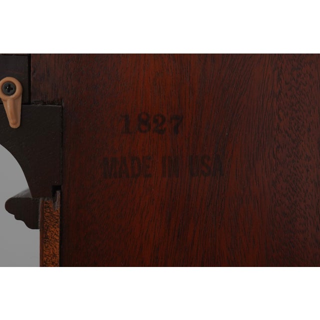 Seth Thomas Willard Mahogany Tall Case Grandfather Clock For Sale - Image 10 of 18