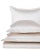 Contemporary Tagami Oversize Queen Cotton Duvet Set, Moonstone, 3 Pieces For Sale - Image 3 of 3