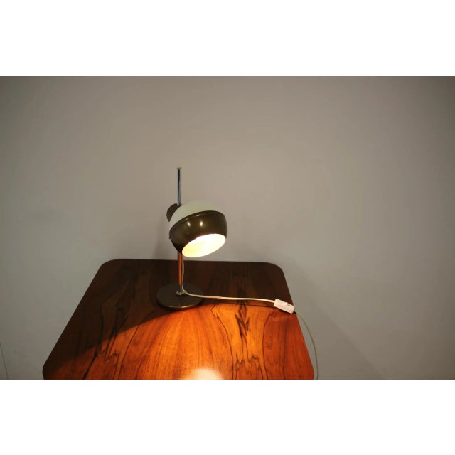 Mid-Century Modern Mid-Century Magnetic Table Lamp from Drukov, 1970s For Sale - Image 3 of 11