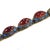 Vintage Art Deco Chinese Carnelian Silver Bracelet 1930s For Sale - Image 9 of 11