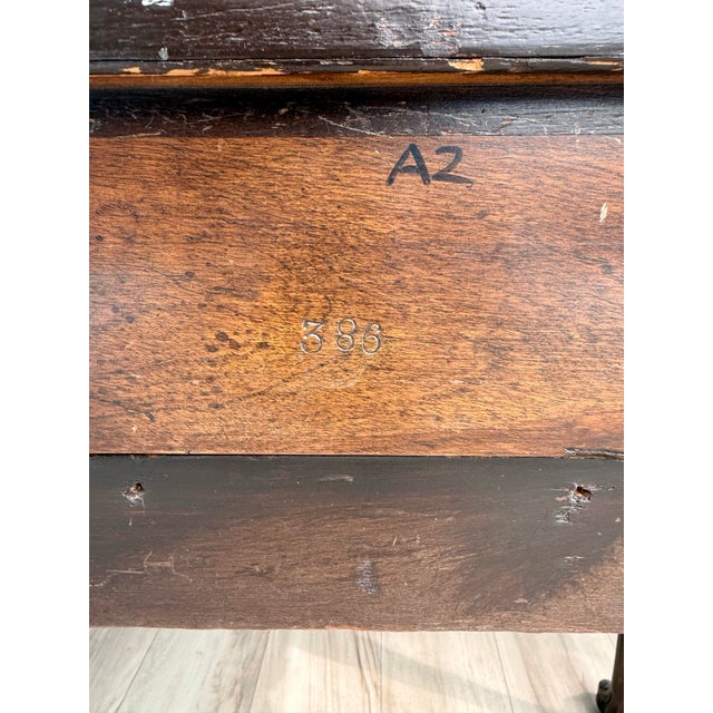 Early 20th Century George II Chippendale Revival Carved Console Table For Sale - Image 12 of 17
