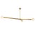Regina Andrew Talon Steel Chandelier, Natural Brass For Sale In Detroit - Image 6 of 10