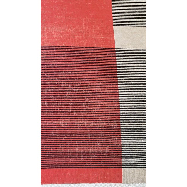 Beige Vintage Wool Rug by Antonin Kybal, 1930s For Sale - Image 8 of 13