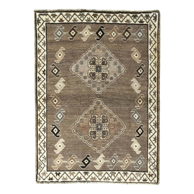 Hand-Knotted Gabbeh Rug For Sale