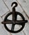 Antique Cast Iron Pulley Wheel, 1900s For Sale - Image 7 of 9