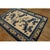 1880s Antique Small Blue and Ivory Chinese Ningxia Small Foo Dog Greek Key Rug For Sale In New York - Image 6 of 10