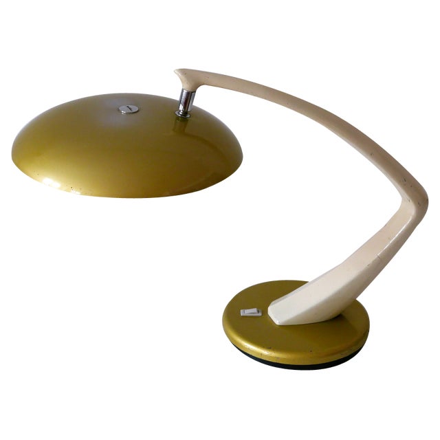 Mid-Century Modern Boomerang 64 Table Lamp by Fase, 1960s For Sale