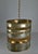 Metal Pendant Lamp with Brass and Copper Decorations For Sale - Image 4 of 18
