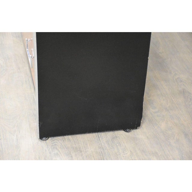 1960s Milo Baughman Style Chrome Rosewood Bookcase John Stuart For Sale - Image 9 of 12