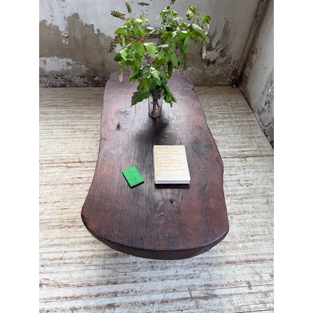 Brutalist Handcrafted Coffee Table, 1950s For Sale - Image 16 of 18