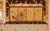 Gold The Poetry of Spring – Vintage Chinese Four-Panel Folding Screen, Hong Kong, Circa 1960s For Sale - Image 8 of 8