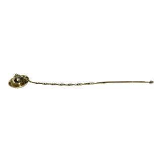 Vintage Brass Candle Snuffer For Sale