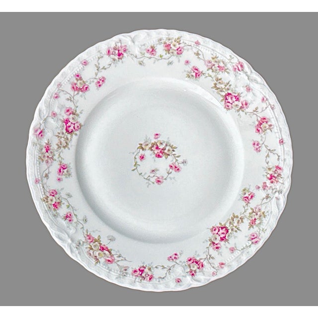 1920s Antique Haviland Limoges Plates - Set of 3 For Sale - Image 5 of 10