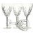 Late 20th Century Waterford Crystal Araglin Wine Glasses, Set of 4 For Sale