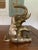 Late 20th Century Vintage Solid Brass Sitting Elephant Statue or Bookend for Palm Beach Regency, British Colonial, Hollywood Regency and Chinoiserie Decor For Sale - Image 5 of 9