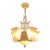 1920s Art Deco Chandelier and 2 Sconces For Sale