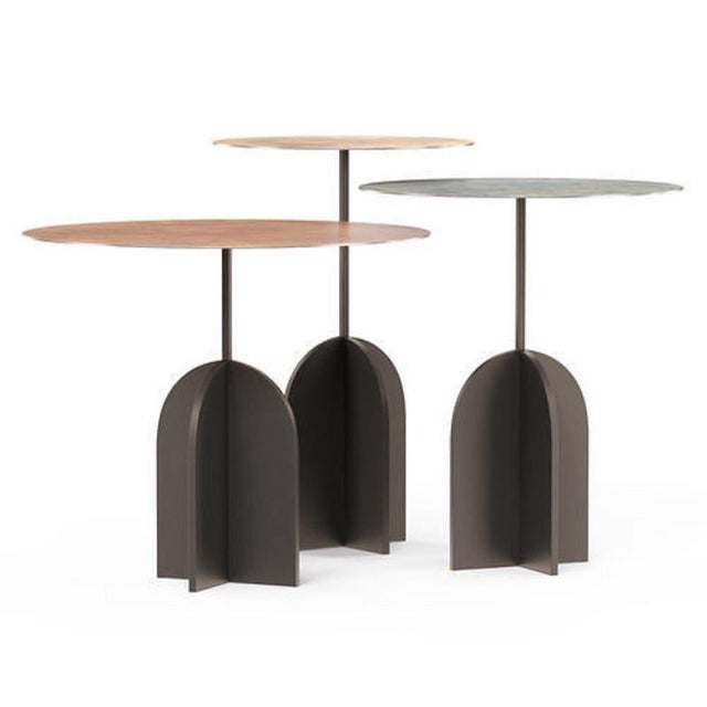 Nicola 55 Side Table by De Castelli For Sale - Image 6 of 7