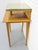 1950s French Nightstand in Elm & Beveled Glass with Compas Feet, 1950s For Sale - Image 5 of 13
