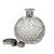 Bohemian Crystal Decanter, Banjo Bottle | Starburst Cut Glass, Czech Vintage Barware For Sale In Los Angeles - Image 6 of 6