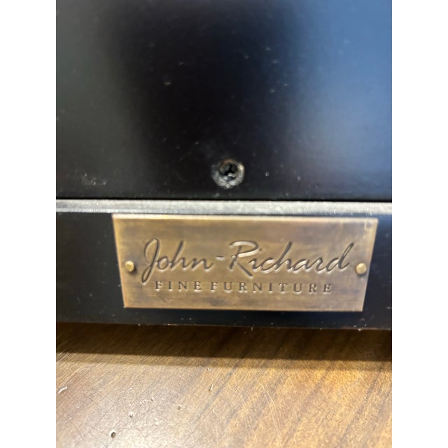 Wood Late 20th Century John-Richard Gold Gilded Mirror For Sale - Image 7 of 7