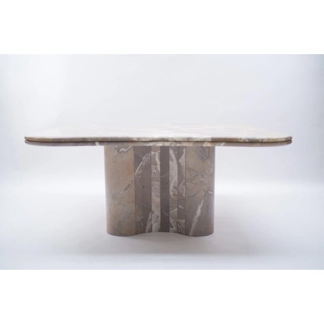 Italian Marble Coffee Table, 1970s For Sale - Image 11 of 14