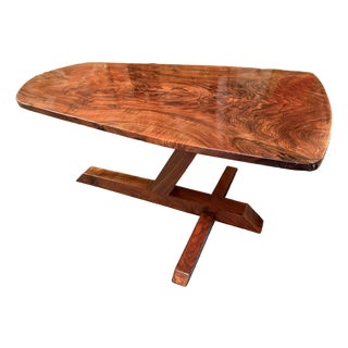 John Borden Foil Claro Walnut Coffee Table For Sale