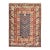 Early 20th Century Decorative Zabihi Collection Whimsical Caucasian Shirvan Rug For Sale