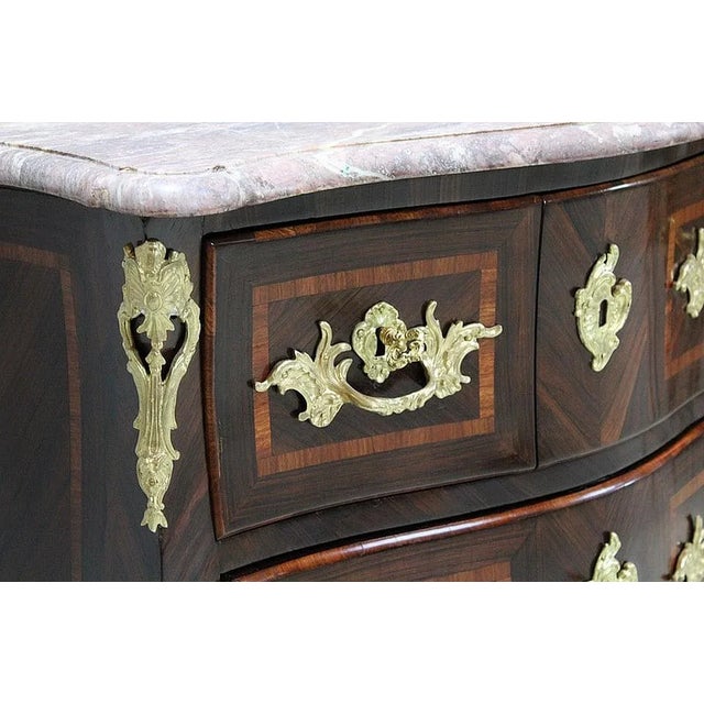 Small 18th Century Louis XV Childrens Chest of Drawers by J. Tuart For Sale - Image 3 of 7