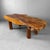 Japanese Organic Live Edge Side Table in Zelkova Wood, 1960s For Sale - Image 11 of 12