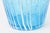 Vintage Murano Venini Ice Bucket in Turquoise With White Lines 1980's For Sale - Image 9 of 10